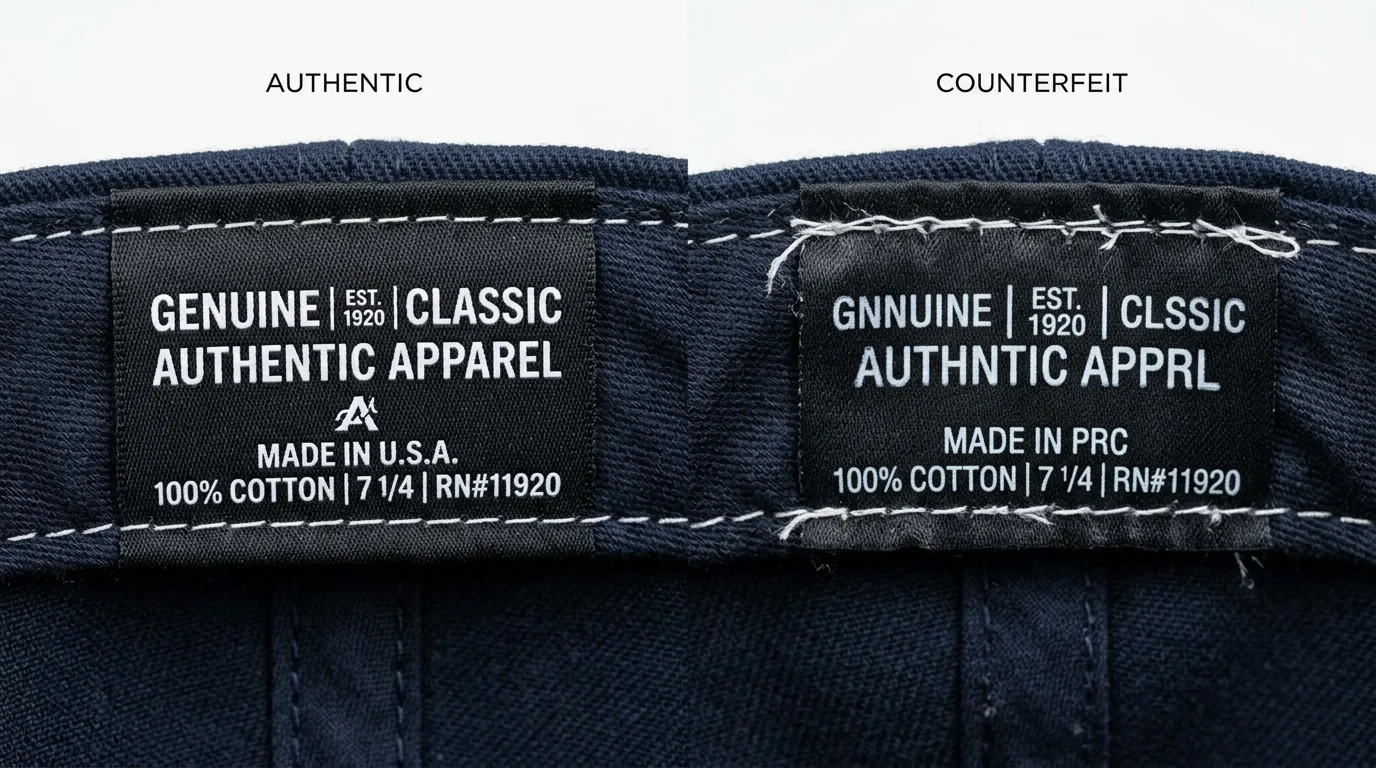 Original vs fake